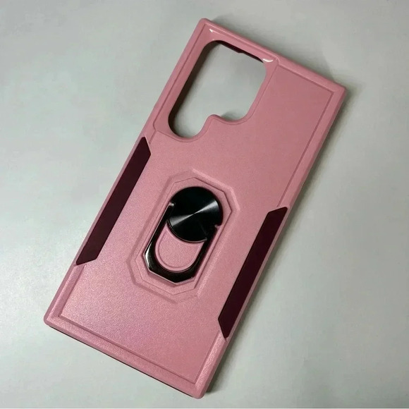 Galaxy S23 Ultra phone case pink and magenta - Picture 3 of 7
